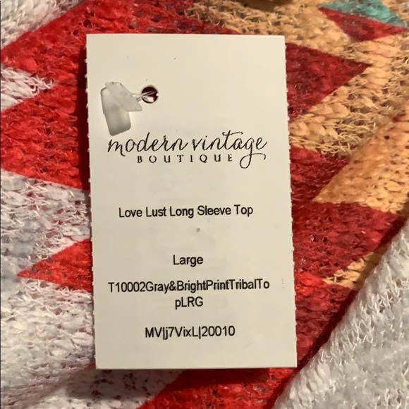 Aztec, multi colored, sweater - Picture 2 of 2